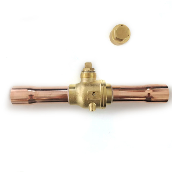 DN4-DN100 रेफ्रिजरेशन बॉल वाल्व / 0-4.5 एमपीए के लिए बॉल वाल्व दबाव -40°C+150°C