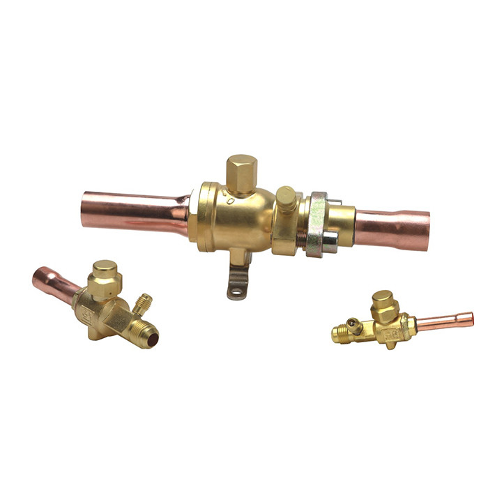 DN4-DN100 रेफ्रिजरेशन बॉल वाल्व / 0-4.5 एमपीए के लिए बॉल वाल्व दबाव -40°C+150°C